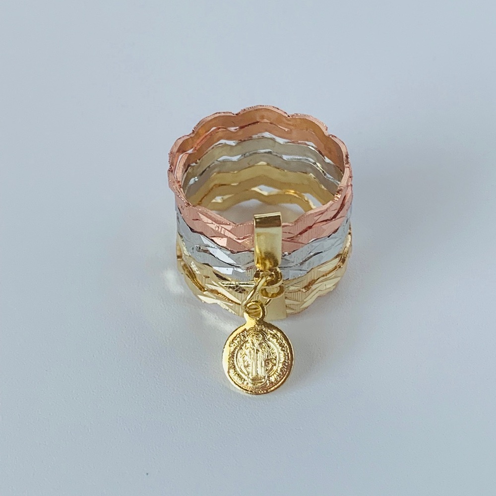Gold plated ring - Picture 4 of 8